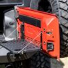 Tabla plegable Rough Country para portalón trasero para Jeep Wrangler JK - 10630 (Rough Country) - Imagen 2