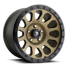 Llanta Fuel Vector (17×9) (Acabado Bronze y anillo negro) (5-127mm) (Offset -12) – F-D60017907345